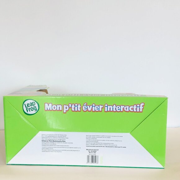 Leapfrog Scrub 'n Play Smart Sink (French Version) For 18 Months New in Box - Picture 16 of 16